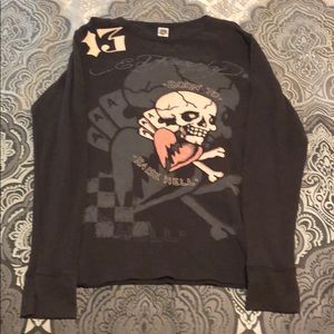 Ed Hardy Long Sleeve Shirt L